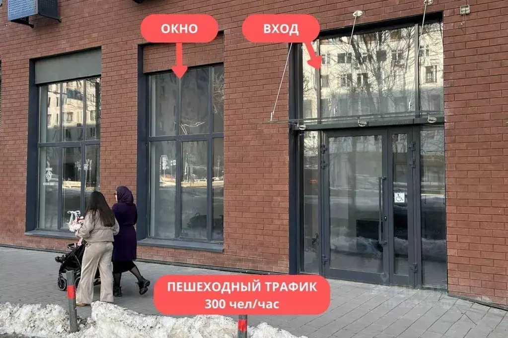 Помещение свободного назначения в Москва Скандинавия жилой комплекс, ... - Фото 2