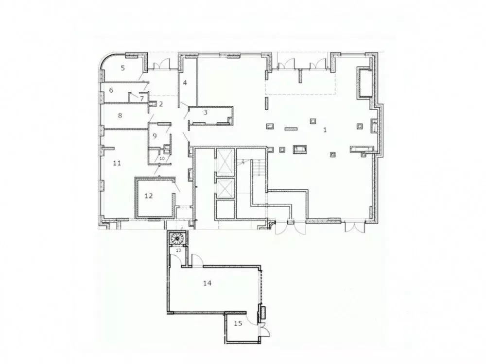 Торговая площадь в Москва наб. Марка Шагала, 15к1 (369 м) - Фото 2