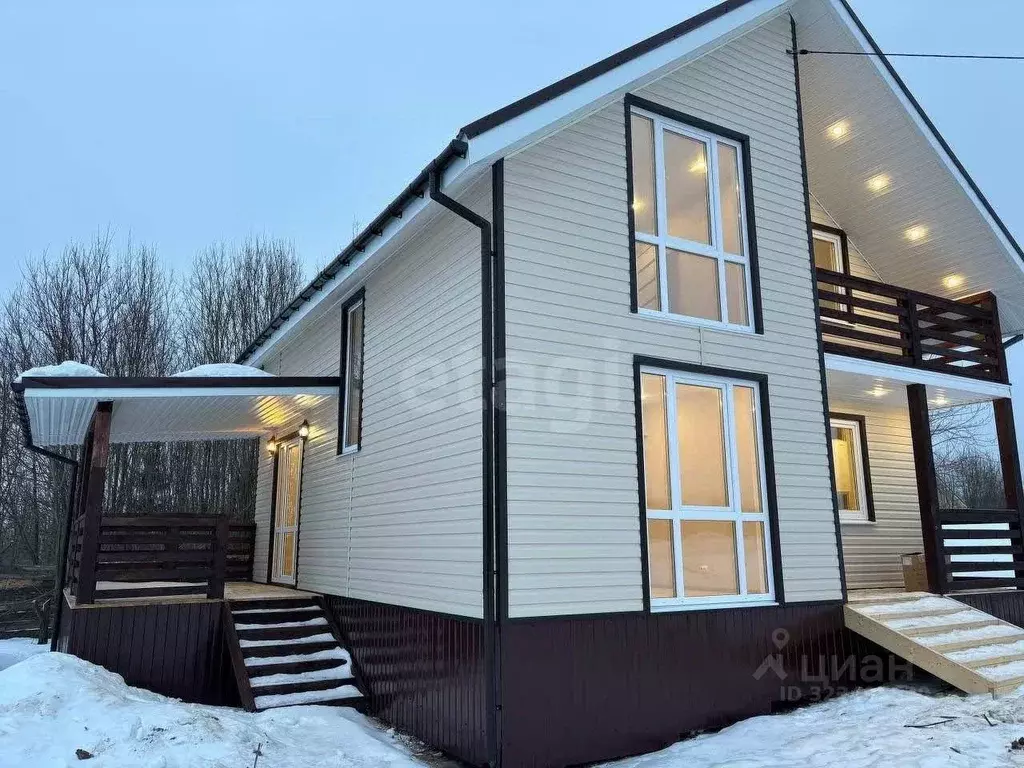 Дом в Вологодская область, пос. Рубцово 5 (121 м) - Фото 2