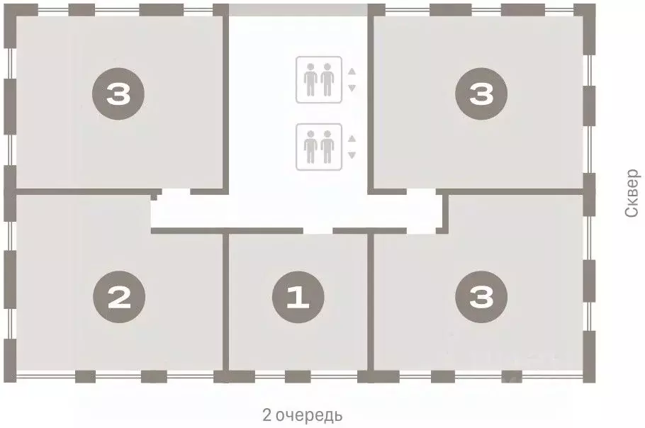 3-к кв. Новосибирская область, Новосибирск ул. Аэропорт, 88 (77.28 м) - Фото 1