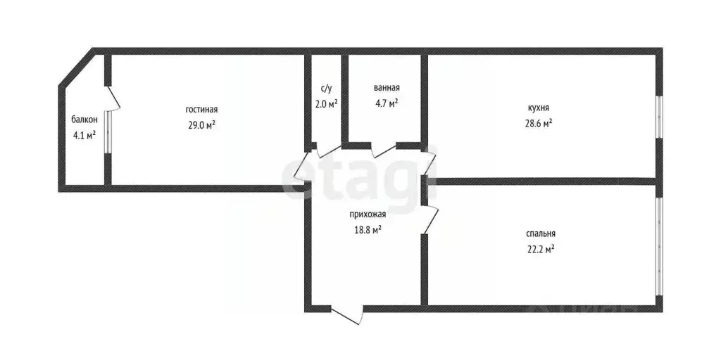 3-к кв. Дагестан, Махачкала ул. Устарбекова, 6 (90.0 м) - Фото 2