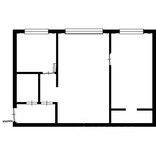 2-к кв. Тульская область, Тула ул. Пузакова, 16 (47.8 м) - Фото 1