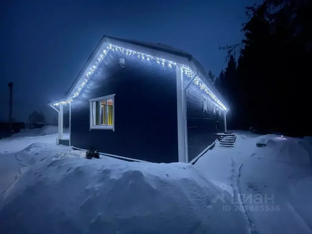 Дом в Ленинградская область, Выборгский район, Полянское с/пос, пос. ... - Фото 2