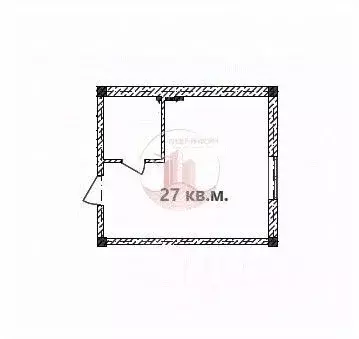 Студия Севастополь ул. Редутная, 38 (27.0 м) - Фото 1