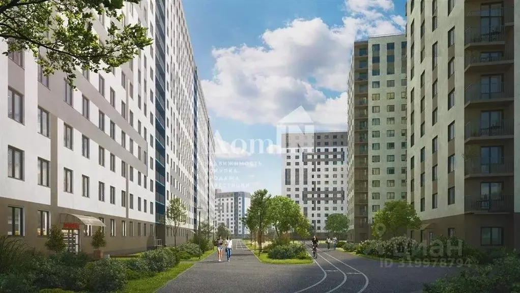 2-к кв. Ленинградская область, Всеволожское городское поселение, пос. ... - Фото 1