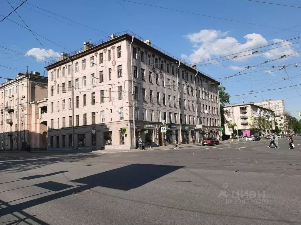 3-к кв. Санкт-Петербург Большая Пороховская ул., 16/27 (62.1 м) - Фото 2