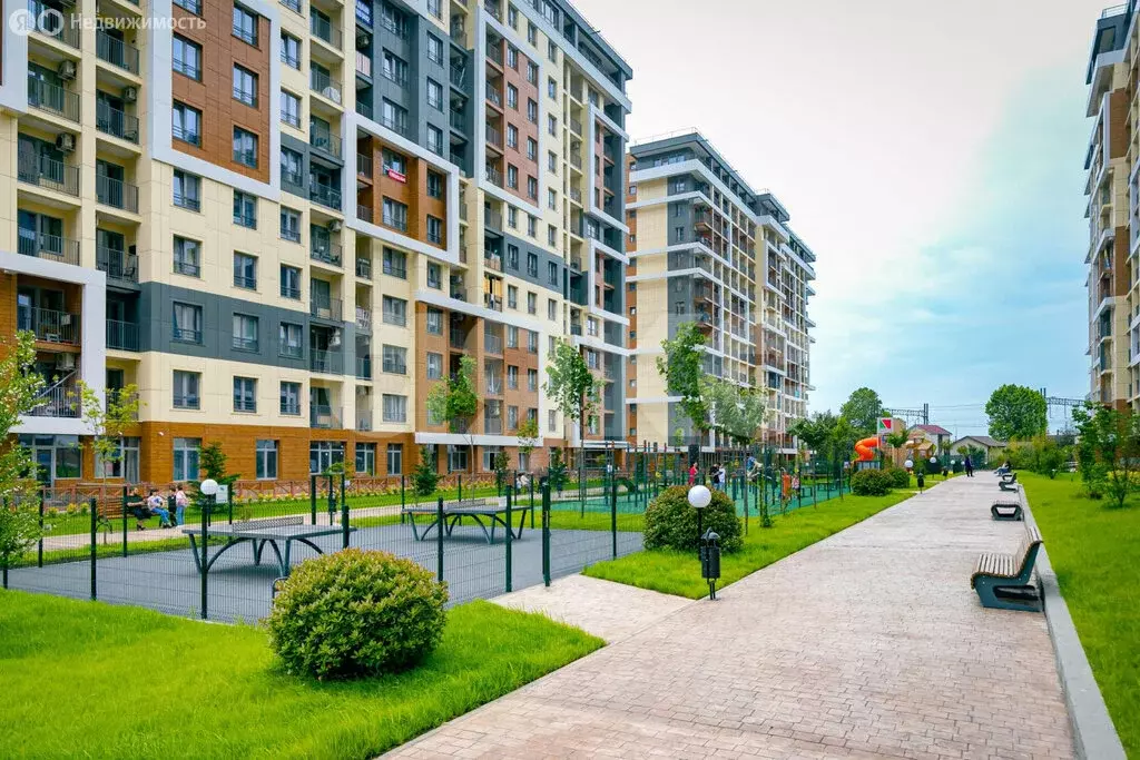 Квартира-студия: посёлок городского типа Дагомыс, Старошоссейная ... - Фото 1