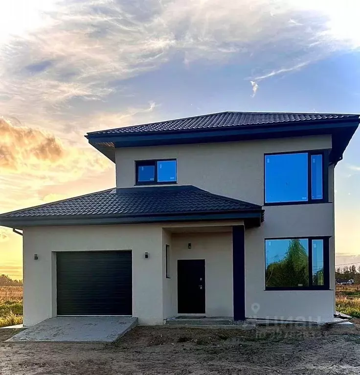 Коттедж в Ленинградская область, Ломоносовский район, Горбунковское ... - Фото 1