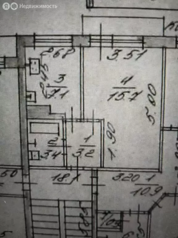 1-комнатная квартира: Саратов, улица Моисеева, 7 (29.4 м) - Фото 1