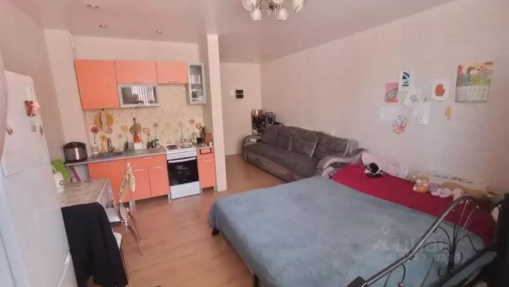 Студия Иркутская область, Иркутск Ново-Ленино мкр, Березовый мкр, 77 ... - Фото 2