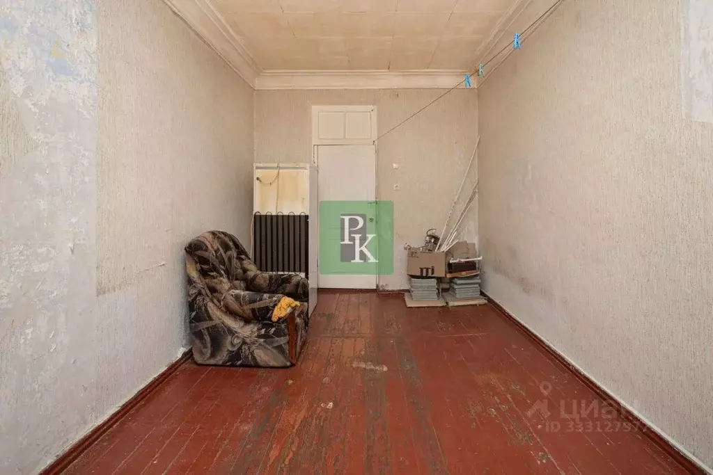 Комната Севастополь ул. Серафимовича, 34 (14.5 м) - Фото 2