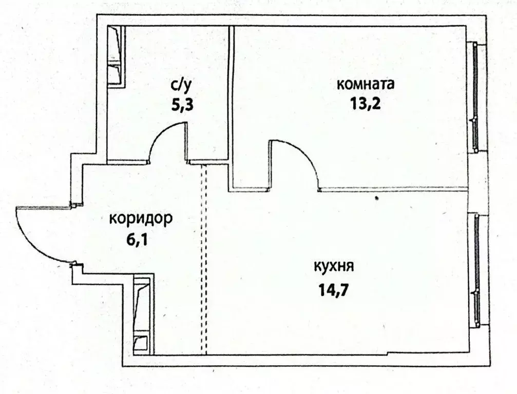 1-к кв. Москва ул. Золоторожский Вал, 11С20 (39.3 м) - Фото 0