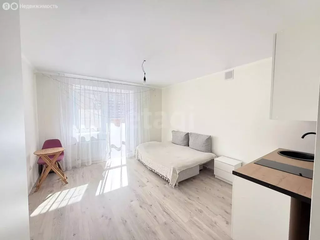 Квартира-студия: микрорайон Мелиораторов, улица Голышева, 2к3 (21.9 м) - Фото 0