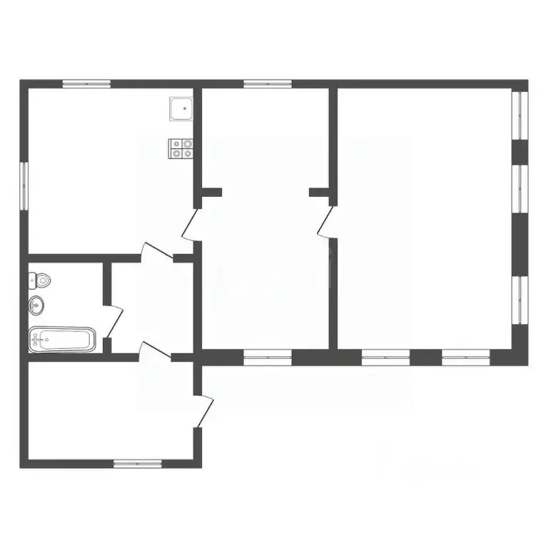 Дом в Тульская область, Тула проезд 1-й Волоховский, 12 (55 м) - Фото 1
