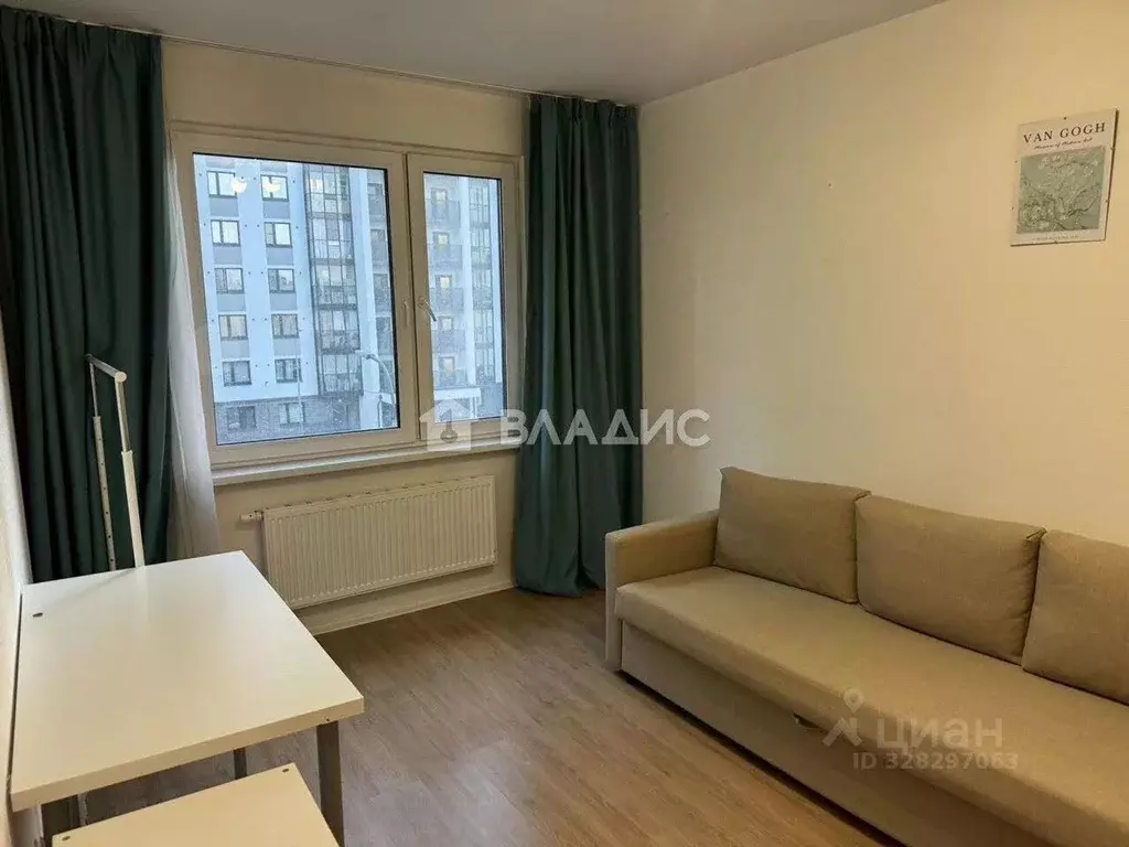 Квартира, 1 комната, 36.79 м - Фото 1