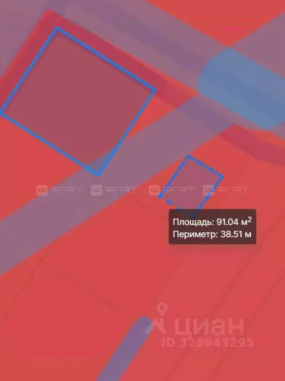 Участок в Татарстан, Лаишевский район, Большекабанское с/пос, с. Малые ... - Фото 2