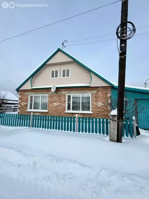 Дом в Омская область, рабочий посёлок Муромцево, Степная улица (85.9 ... - Фото 1