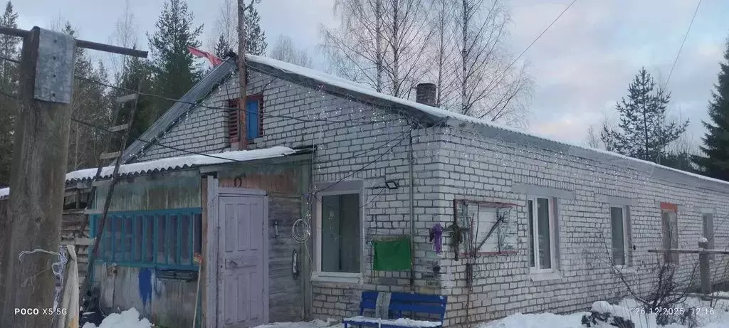 Дом в Карелия, Сегежский муниципальный округ, пос. Олений ул. ... - Фото 1