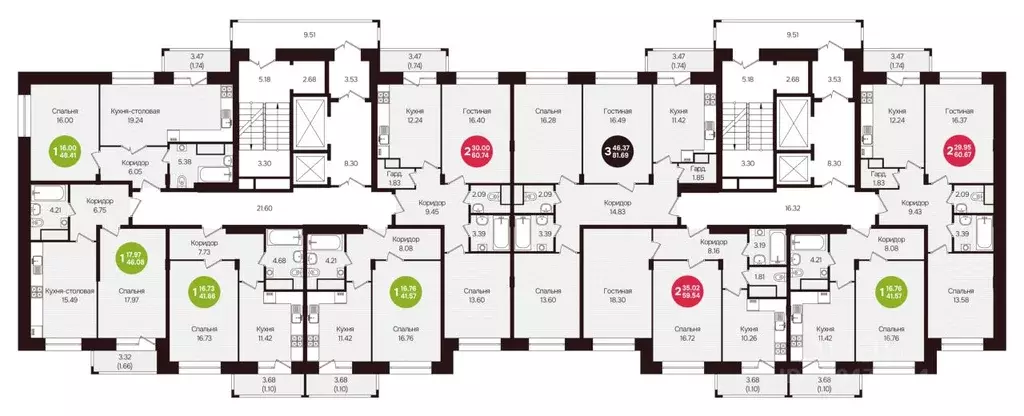 3-к кв. Чувашия, Новочебоксарск ул. Воинов-интернационалистов, поз24 ... - Фото 1