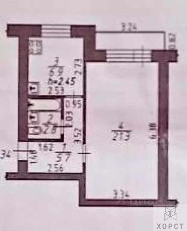 1-к кв. Ставропольский край, Ставрополь ул. Михаила Морозова, 104 ... - Фото 1