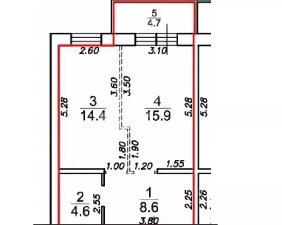2-к кв. Иркутская область, Иркутск ул. Пискунова, 148/5 (43.5 м) - Фото 2