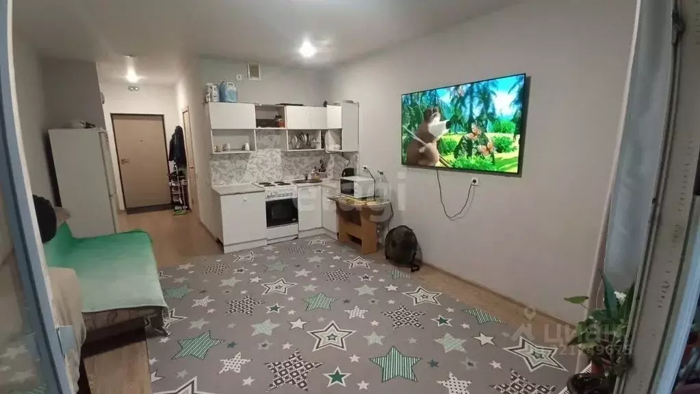 Студия Свердловская область, Екатеринбург Уктус жилрайон, Светлый мкр, ... - Фото 1