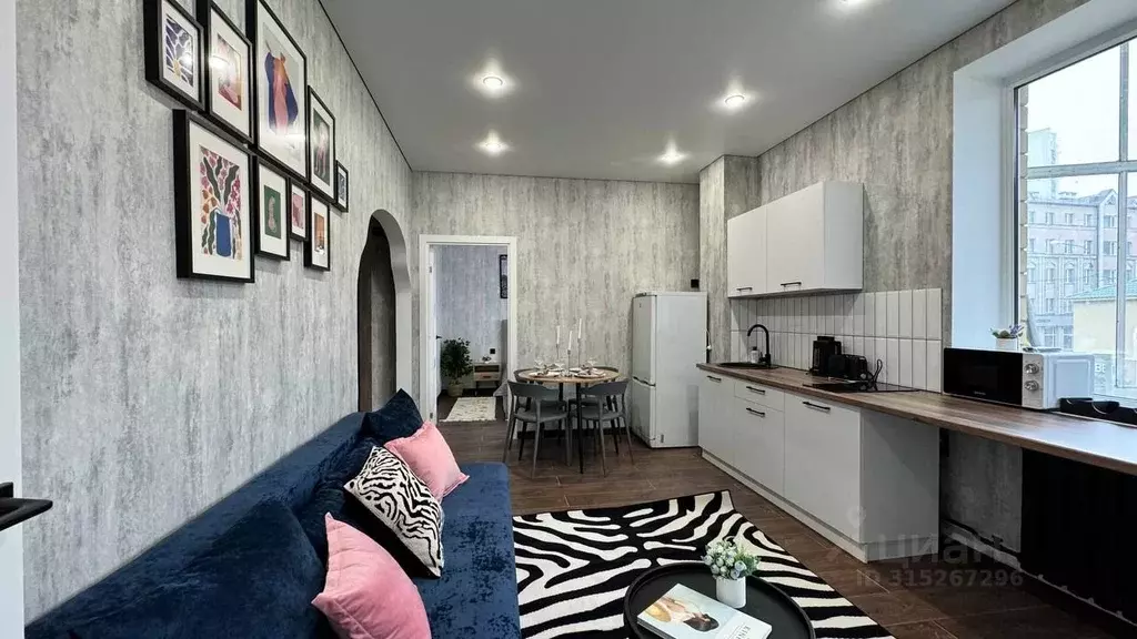 2-к кв. Татарстан, Казань Габдуллы Тукая ул., 57а (52.0 м) - Фото 1