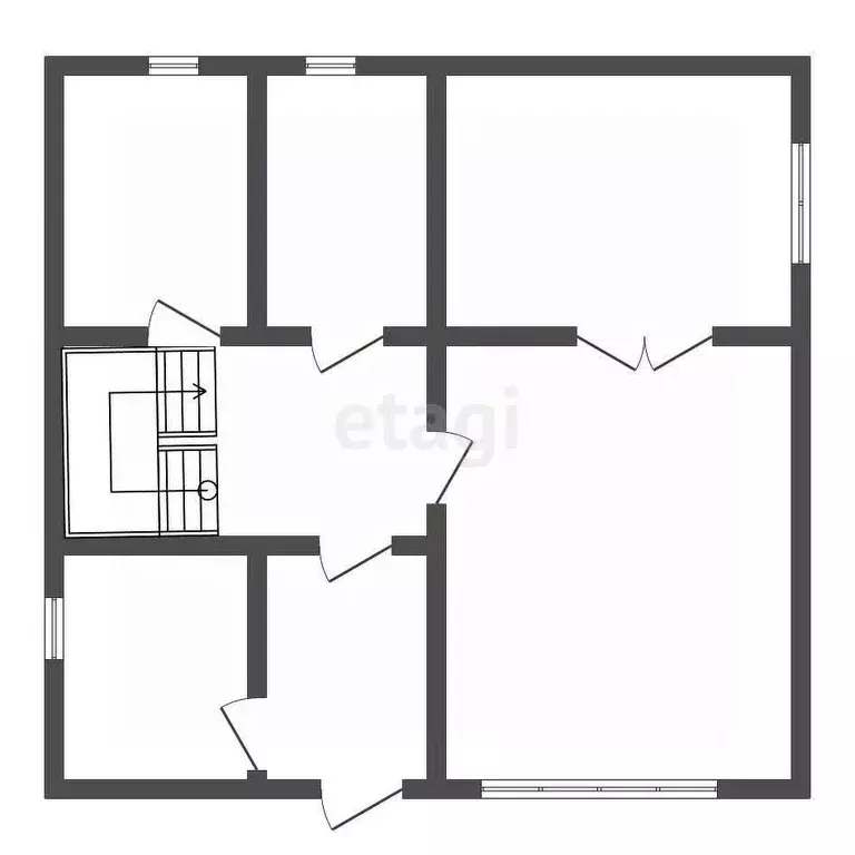 Дом в Калужская область, Боровский район, с. Ворсино ул. Парковая, 24 ... - Фото 2