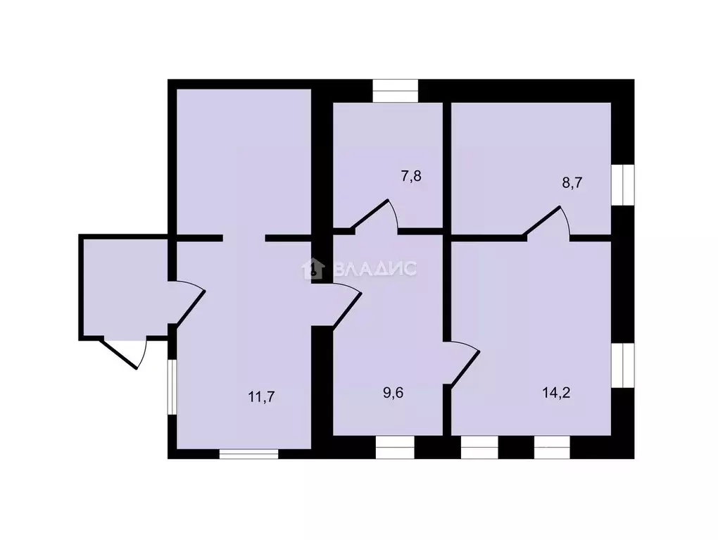 Дом в Липецкая область, Липецк ул. Дарвина, 13 (52 м) - Фото 1