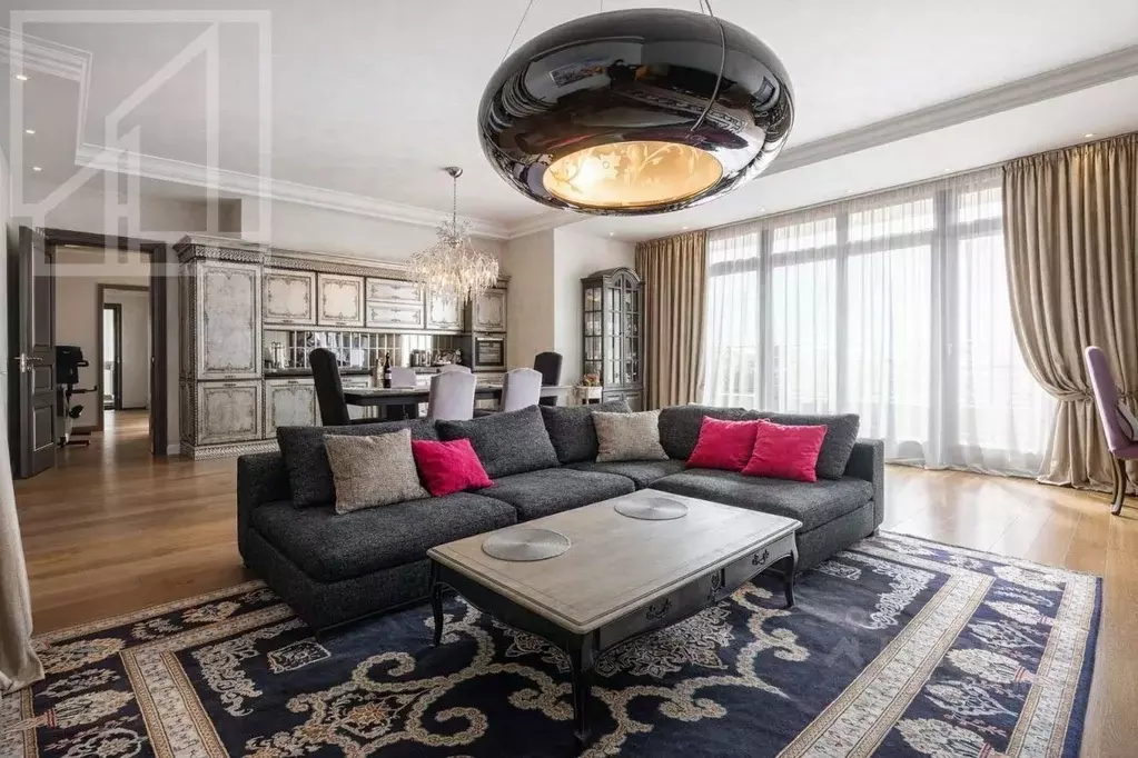 3-к кв. Москва Трубная пл., 2 (150.0 м) - Фото 1