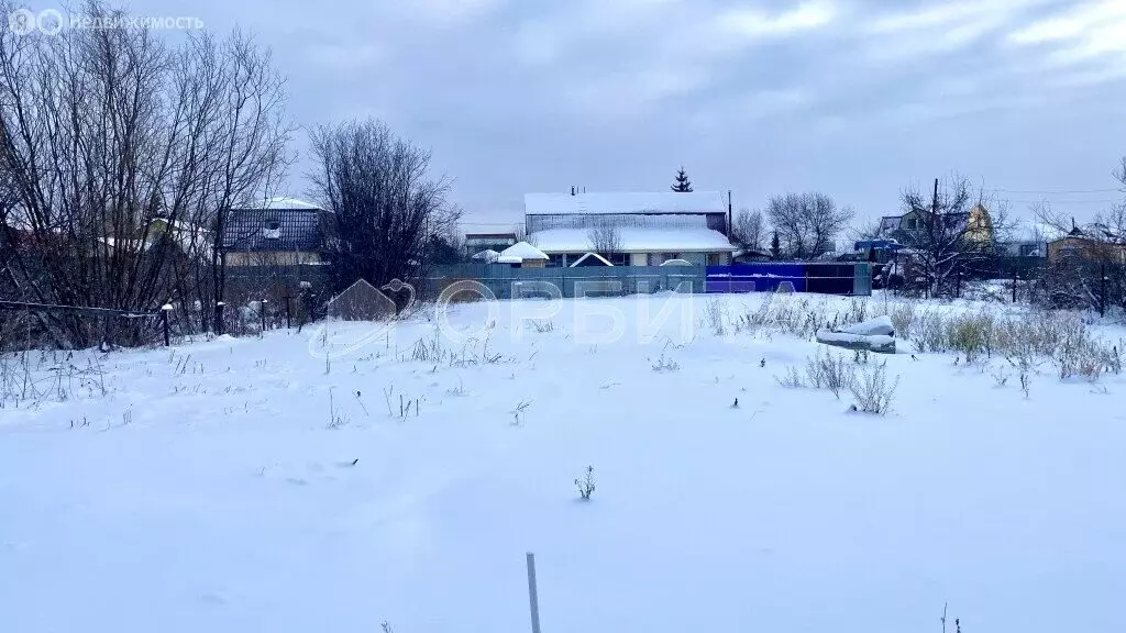 Участок в Тюмень, садовое товарищество Золотая Осень-2, Васильковая ... - Фото 1