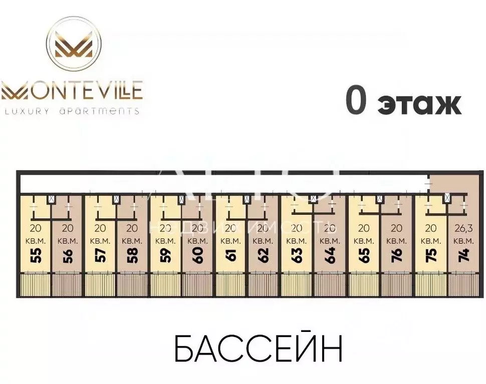 1-к кв. Краснодарский край, Сочи Светлана мкр, ул. Депутатская, 10Г ... - Фото 1