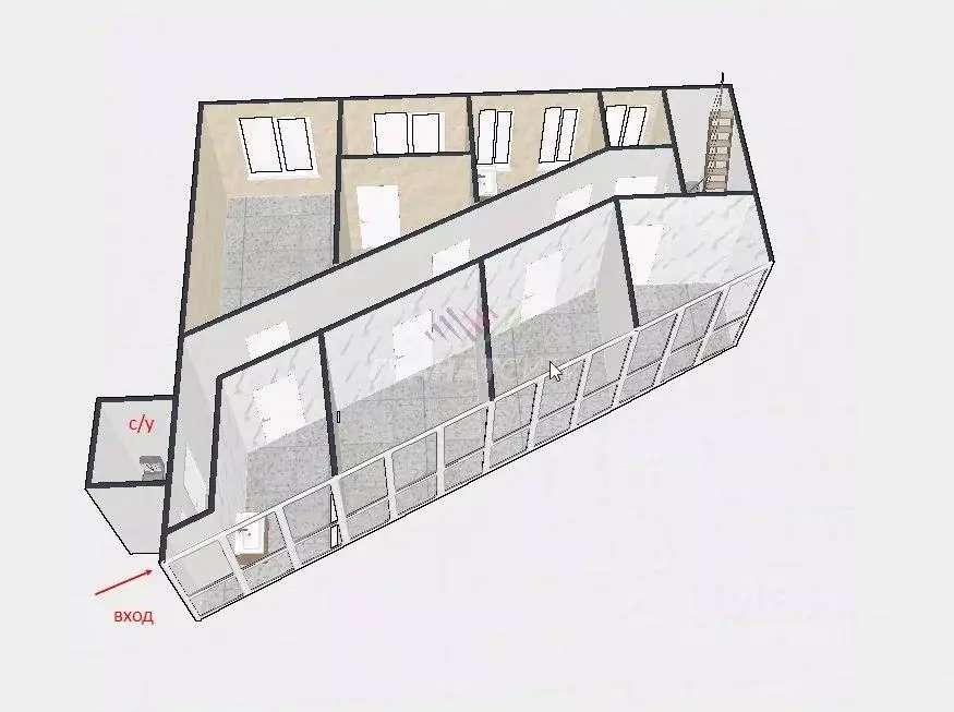 Помещение свободного назначения в Омская область, Омск ул. Степанца, ... - Фото 2