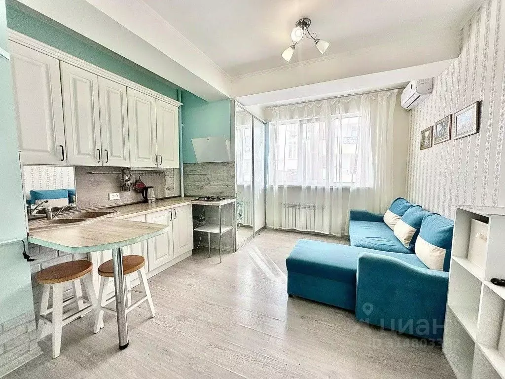 1-к кв. Краснодарский край, Сочи Целинная ул., 15Б (25.0 м) - Фото 0