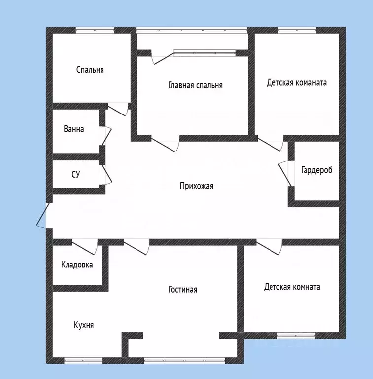 5-к кв. Дагестан, Каспийск Махачкалинская ул., 98Б (171.0 м) - Фото 2
