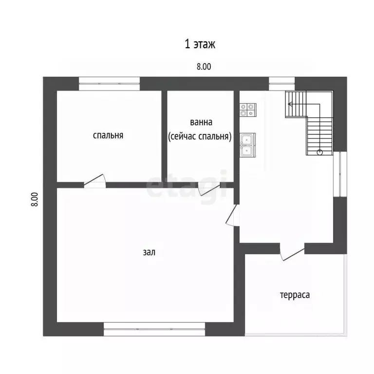 Дом в Тюменская область, Тюмень Надежда-2 СНТ, ул. Ромашковая (90 м) - Фото 1