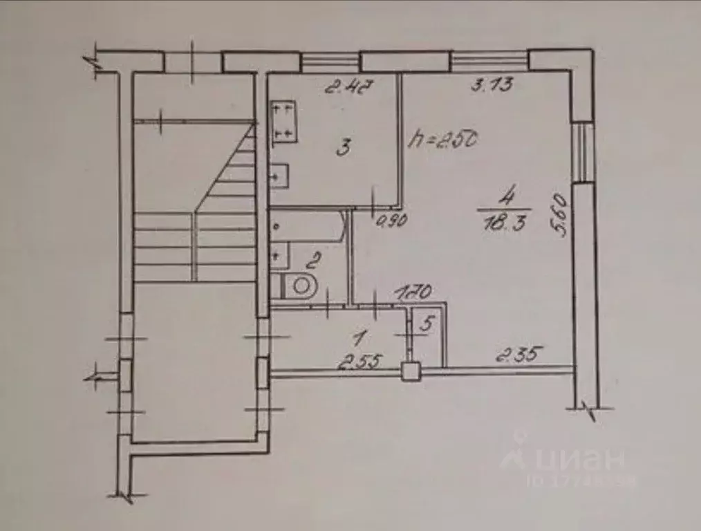 1-к кв. Волгоградская область, Волгоград ул. Лавочкина, 12 (31.0 м) - Фото 2