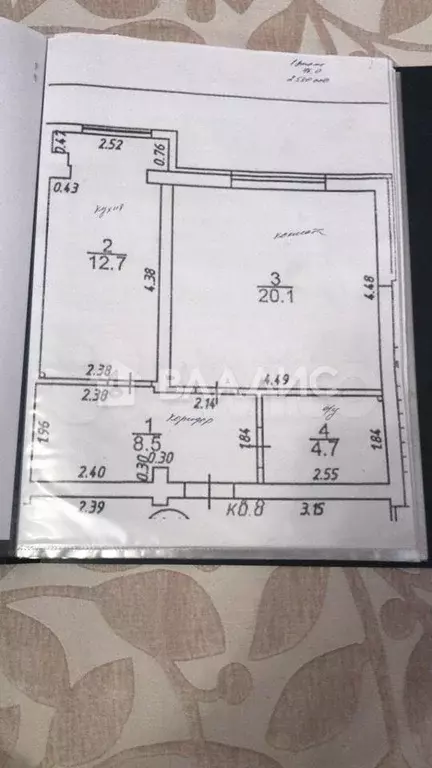 1-к. квартира, 46 м, 1/8 эт. - Фото 0