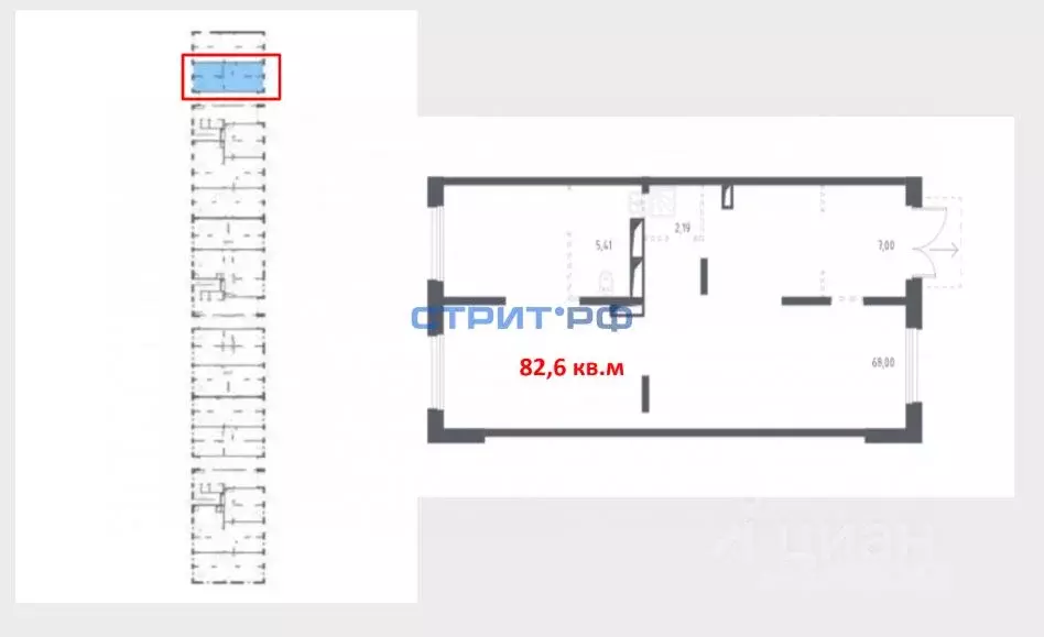 Торговая площадь в Московская область, Ленинский городской округ, д. ... - Фото 2