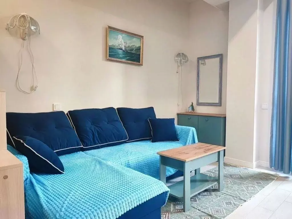 1-к кв. Краснодарский край, Сочи Новый Сочи мкр, ул. Санаторная, 48Б ... - Фото 0