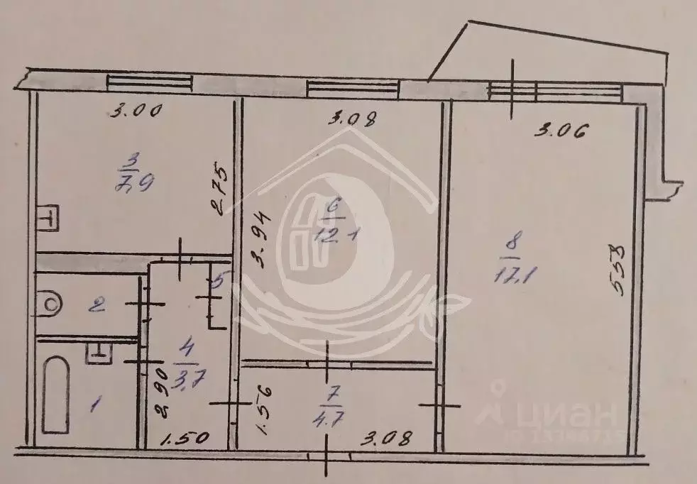 2-к кв. Алтайский край, Барнаул тракт Павловский, 134 (50.0 м) - Фото 2