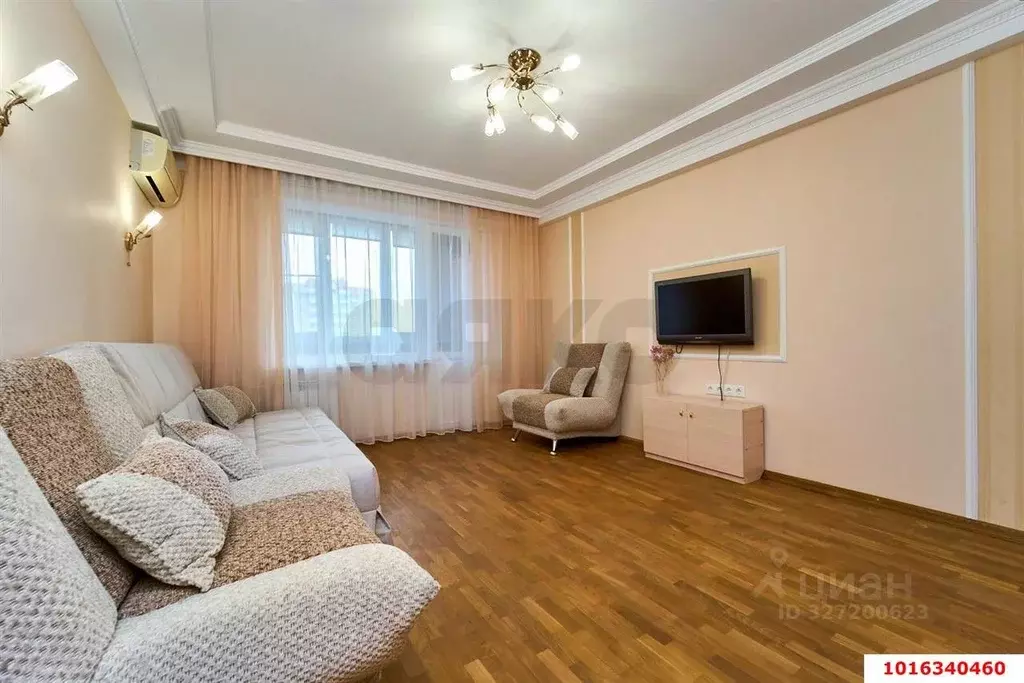 1-к кв. Краснодарский край, Краснодар Юбилейный мкр, просп. Чекистов ... - Фото 2