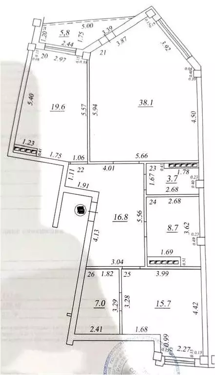 2-к кв. Самарская область, Самара Ново-Садовая ул., 303а (115.0 м) - Фото 0