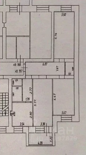 3-к кв. Самарская область, Самара ул. Советской Армии, 117 А (90.0 м) - Фото 2