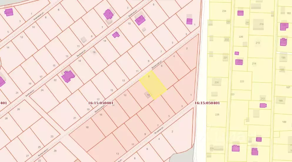 Участок в Татарстан, с. Верхний Услон ул. Волжская (10.0 сот.) - Фото 2