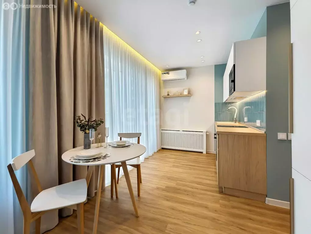 Квартира-студия: Тюмень, улица Газовиков, 40 (24.9 м) - Фото 1