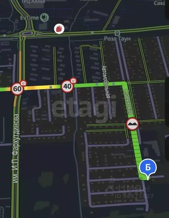 Участок в Сахалинская область, Южно-Сахалинск Славянская ул. (6.0 ... - Фото 2