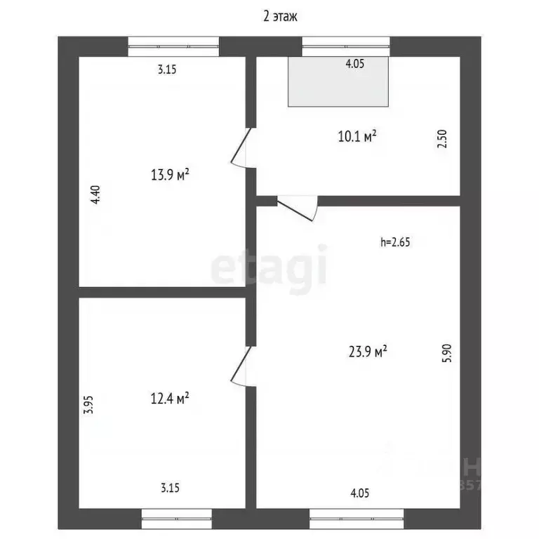 Дом в Воронежская область, Борисоглебск ул. Корытина, 14 (94 м) - Фото 2