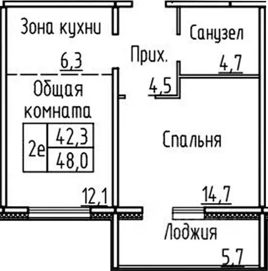 2-к кв. Новосибирская область, Новосибирский район, Мичуринский ... - Фото 0