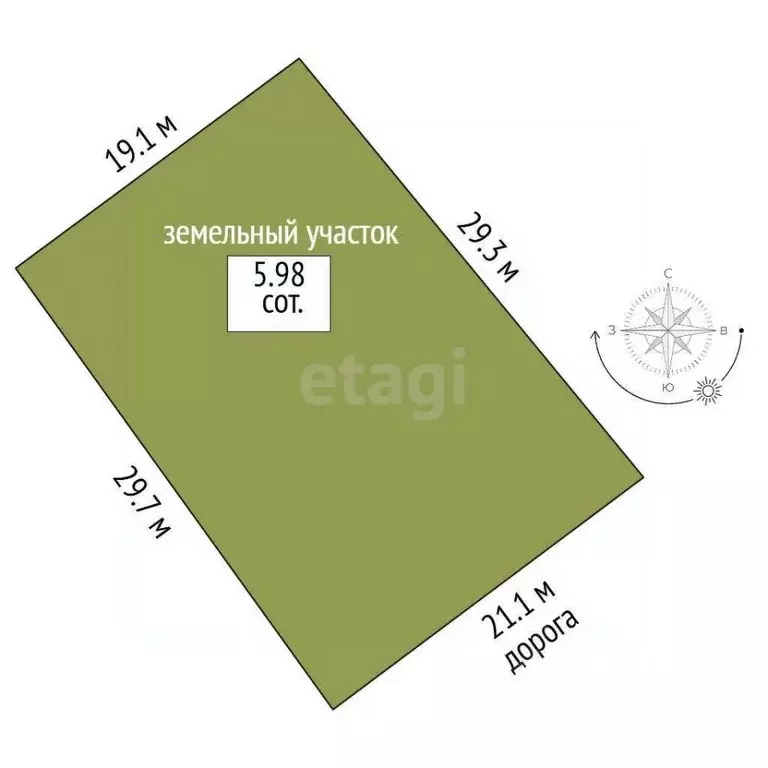 Дом в Севастополь Балаклавский муниципальный округ, Водолаз садовое ... - Фото 2